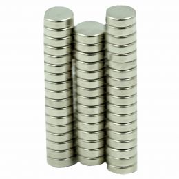 Dick Wicks Neodymium Therapy Magnets Chrome Plated 11x3mm disc (50pcs)